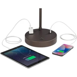 360 Lighting Colby Bronze USB Desk Lamps Set Of 2 With Smart Socket -Famous Lighting Store GUEST 03f9b19a 68f3 4eeb a33d 347ff33bd436