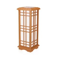 3pk Solar LED Zen Outdoor Lantern Bundle With Amber/White Light - Techko Maid -Famous Lighting Store GUEST 086023e5 d836 411a 9e4f cd4d5db68124