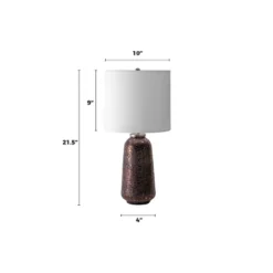 NuLOOM Menlo 22" Glass Glittered Table Lamp -Famous Lighting Store GUEST 0c687ec2 aecf 4c65 96aa 34dd719e550a