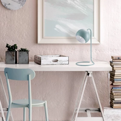 15" Novogratz X Globe Richmond Desk Lamp Teal - Globe Electric 2 15" Novogratz X Globe Richmond Desk Lamp Teal - Globe Electric - Image 2