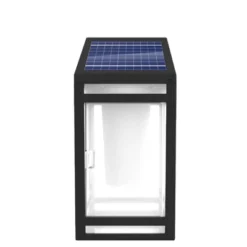 Solar LED Outdoor Wall Lantern With Flame - Techko Maid -Famous Lighting Store GUEST 25602462 e8a3 4c7b bbfb bb374ab8b004