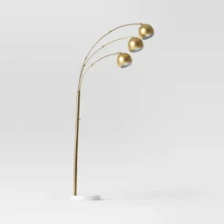 Span 3-Head Metal Globe Floor Lamp Brass - Threshold™ -Famous Lighting Store GUEST 25c89e1c 2284 46d0 ba6a 2997e5644fb1