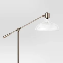 Crosby Bell Floor Lamp Brass With Glass Shade - Threshold™ -Famous Lighting Store GUEST 26149be8 59a3 4410 bac0 69bf4e1c57fc