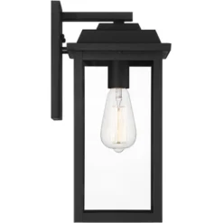John Timberland Eastcrest Modern Outdoor Wall Light Fixture Textured Black 15 1/4" Clear Glass Panels For Post Exterior Barn Deck House Porch Yard 10 John Timberland Eastcrest Modern Outdoor Wall Light Fixture Textured Black 15 1/4" Clear Glass Panels For Post Exterior Barn Deck House Porch Yard -Famous Lighting Store GUEST 27e3665a a7c3 4998 b0ba 529f7ea87983
