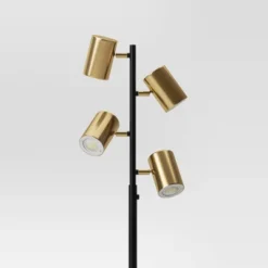Dean Spotlight Floor Lamp Black/Brass (Includes LED Light Bulb) - Threshold™ 5 Dean Spotlight Floor Lamp Black/Brass (Includes LED Light Bulb) - Threshold™ -Famous Lighting Store GUEST 2f16513e 21a0 40c4 b946 c34743de6af1