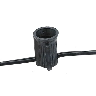 Novelty Lights 100 Feet G30 Globe Outdoor Patio String Lights, Black Wire 4 Novelty Lights 100 Feet G30 Globe Outdoor Patio String Lights, Black Wire - Image 4