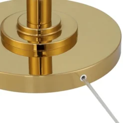 Possini Euro Design Kinsey Modern Downbridge Floor Lamp 67" Tall Warm Brass Metal Stone Pattern Glass Shade For Living Room Reading Bedroom Office -Famous Lighting Store GUEST 35ebcabc 450b 48f5 a609 a2571d1f509b