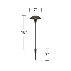 John Timberland Mushroom Bronze 10-Piece LED Path And Flood Light Set -Famous Lighting Store GUEST 3b1ed386 227f 4f12 8ff8 e202a0b481ce