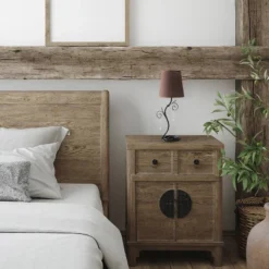 19" Contemporary Metal Winding Ivy Table Desk Lamp With Brown Fabric Shade - Creekwood Home -Famous Lighting Store GUEST 3b328c58 1b3c 48aa 9a5d 53ca1950112c