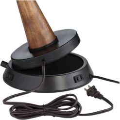 360 Lighting Modern Table Lamp With Dimmable USB And Outlet Workstation Base 24.5" High Bronze Tan Fabric Cylinder For Living Room Desk Bedroom 7 360 Lighting Modern Table Lamp With Dimmable USB And Outlet Workstation Base 24.5" High Bronze Tan Fabric Cylinder For Living Room Desk Bedroom -Famous Lighting Store GUEST 41c5ffa2 ce2c 4bcb 91c4 6647179648af