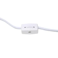 11.81" Tall Petite Hammered Square Bedside Table Desk Lamp With White Fabric Shade Silver - Simple Designs -Famous Lighting Store GUEST 4619deaa 939b 4d41 860b f387361d8fb6