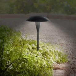 John Timberland Large Mushroom 18" High Black Low Voltage LED Path Light 10 John Timberland Large Mushroom 18" High Black Low Voltage LED Path Light -Famous Lighting Store GUEST 4e022364 5c81 4ad5 89d9 22d5ed1416ef