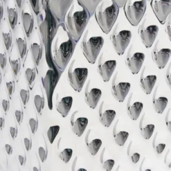 11.81" Tall Petite Hammered Square Bedside Table Desk Lamp With White Fabric Shade Silver - Simple Designs -Famous Lighting Store GUEST 57ea87ba b2b4 4b6b b65d 285d83f29ecc