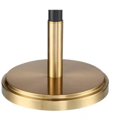 Possini Euro Design Modern Torchiere Floor Lamp Light Blaster LED 72.25" Tall Antique Brass And Matte Black Opal Glass For Living Room Bedroom -Famous Lighting Store GUEST 5e75bb07 08ec 436b 84d7 902833e214c1