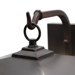 11.75" 1-Light Mission Style Outdoor Wall Lantern Sconce Oil Rubbed Bronze - River Of Goods -Famous Lighting Store GUEST 5ead0ca1 5cf1 470d bd9b 1506b40a6280