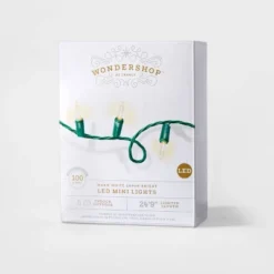 100ct LED Super Bright Mini Christmas String Lights Warm White With Green Wire - Wondershop™ -Famous Lighting Store GUEST 609b09d7 45e1 4f97 9a01 2e0c115be5b0