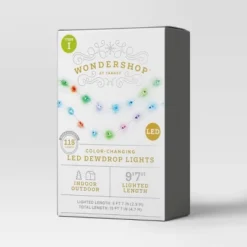 115ct LED High Density Dewdrop Christmas String Lights Color Changing With Silver Wire - Wondershop™ 5 115ct LED High Density Dewdrop Christmas String Lights Color Changing With Silver Wire - Wondershop™ -Famous Lighting Store GUEST 621cd732 e7bb 4076 be87 f7f555776857