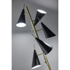 71.5" Owen Tree Lamp Black - Adesso -Famous Lighting Store GUEST 6340ca06 1f25 4cb4 9459 d3f203880f04