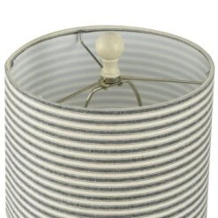 Montauk Molded Nautical Anchor Table Lamp With Fabric Shade Navy Blue/White - StyleCraft -Famous Lighting Store GUEST 65da7eab 534b 4cc4 8eb2 631d58231c7d