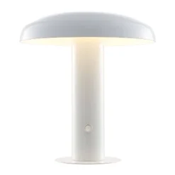 11" Suillius Contemporary Bohemian Rechargeable/Cordless Iron LED Mushroom Table Lamp - JONATHAN Y -Famous Lighting Store GUEST 6694af34 2088 4ae4 8740 bebc13f92070