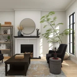 10" X 21" Industrial Accent Lamp With Iron Wire Cage Shade Red/Black - Olivia & May -Famous Lighting Store GUEST 67020df0 89d4 4018 9a40 dc2d47f7ff1b