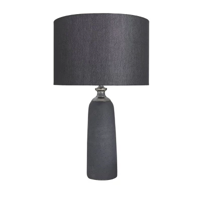 Modern Cement Table Lamp Brown - Olivia & May 6 Modern Cement Table Lamp Brown - Olivia & May - Image 6
