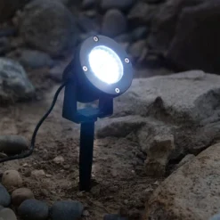 Large LED Submersible Light With Photocell & Transformer - Alpine Corporation -Famous Lighting Store GUEST 7719029a a767 4fc7 99ae 09c713af574d