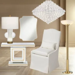 Possini Euro Design Modern Torchiere Floor Lamp 70" Tall Warm Antique Gold Metal Glass Shade For Living Room Reading Bedroom Office Uplight -Famous Lighting Store GUEST 7a80523f 317b 47de 910c a630f2c1a748