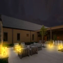 Solar Portable Hanging Outdoor Lantern Black - Techko Maid -Famous Lighting Store GUEST 7e4152e1 bbb4 4e5f aa63 317d44d5eaff