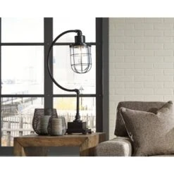 Jae Desk Lamp Antique Black - Signature Design By Ashley -Famous Lighting Store GUEST 8d7c7871 3822 4b50 ab10 1d4317b4da7c