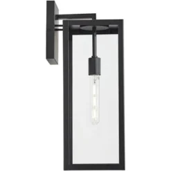 John Timberland Titan Modern Outdoor Wall Light Fixture Mystic Black 20" Clear Glass For Post Exterior Barn Deck House Porch Yard Patio Home Outside 14 John Timberland Titan Modern Outdoor Wall Light Fixture Mystic Black 20" Clear Glass For Post Exterior Barn Deck House Porch Yard Patio Home Outside -Famous Lighting Store GUEST 93020469 b5b1 4888 8a99 8fa6d6e452e4