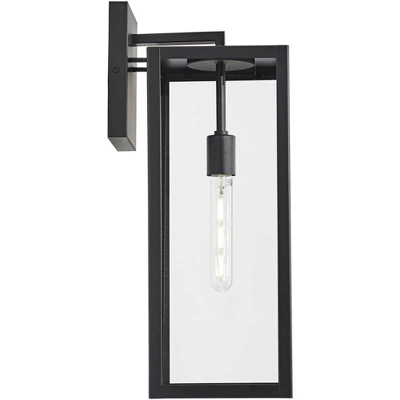 John Timberland Titan Modern Outdoor Wall Light Fixture Mystic Black 20" Clear Glass For Post Exterior Barn Deck House Porch Yard Patio Home Outside 7 John Timberland Titan Modern Outdoor Wall Light Fixture Mystic Black 20" Clear Glass For Post Exterior Barn Deck House Porch Yard Patio Home Outside - Image 7