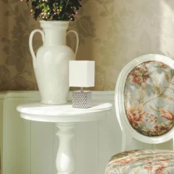 11.81" Tall Petite Hammered Square Bedside Table Desk Lamp With White Fabric Shade Silver - Simple Designs -Famous Lighting Store GUEST 94c4bbcc 65ba 4f2c 950c 0638872cea2e