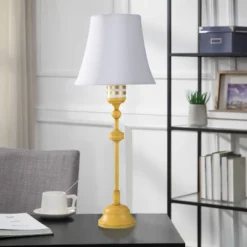 Dann Foley Lifestyle Table Lamp Yellow - StyleCraft