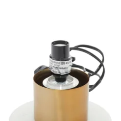 Modern Metal Table Lamp Gold - Olivia & May -Famous Lighting Store GUEST 9a8fd7dd cdf3 40a4 abb5 1d842ed1f075