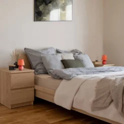 8.66" 2pk Petite Ceramic Orb Base Bedside Table Lamps With Matching Tapered Drum Shade Orange - Creekwood Home -Famous Lighting Store GUEST 9e218a4f fd01 4505 9d32 85e496f60346