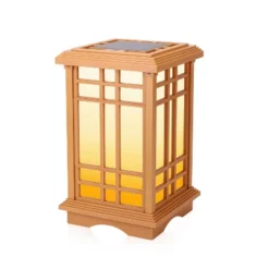 3pk Solar LED Zen Outdoor Lantern Bundle With Amber/White Light - Techko Maid -Famous Lighting Store GUEST 9ff10aad 1833 4895 a6bd 2620f8bab648
