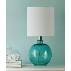 Glass Table Lamp Blue - StyleCraft -Famous Lighting Store GUEST a200a218 b5e1 4d0e 818a 2622f178700c