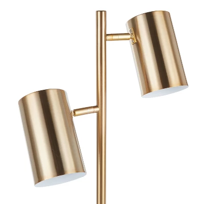 Cannes Contemporary/Glam Table Lamp With Metal Shade White (Includes LED Light Bulb) - LumiSource 8 Cannes Contemporary/Glam Table Lamp With Metal Shade White (Includes LED Light Bulb) - LumiSource - Image 8