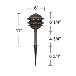 John Timberland Pagoda 12-Piece Complete Outdoor LED Landscape Lighting Set -Famous Lighting Store GUEST a6cde0b3 9e98 4036 a2f4 f182c7ad76a1