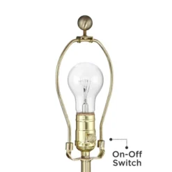 360 Lighting Modern Table Lamp With USB Charging Port 20.5" High Green Ribbed Ceramic Oatmeal Fabric Drum Shade For Bedroom Desk (Color May Vary) -Famous Lighting Store GUEST a7b7ff37 d57f 4bd7 a4f8 0eb4280e4a79