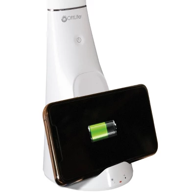 Purify Sanitizing Desk Lamp With Wireless Charging (Includes LED Light Bulb) - OttLite 4 Purify Sanitizing Desk Lamp With Wireless Charging (Includes LED Light Bulb) - OttLite - Image 4