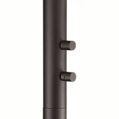 Franklin Iron Works Warwick Industrial Torchiere Floor Lamp With Side Lights 71 1/2" Tall Tiger Bronze LED Clear Seedy Glass For Living Room Reading -Famous Lighting Store GUEST b292c454 25c8 418c b17e 98261fccbd20