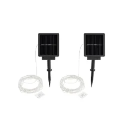 Outdoor Starry Solar String Lights- Solar Powered Cool White Fairy 200 LED Lights With 8 Lighting Modes For Patio, Backyard, Events By Nature Spring -Famous Lighting Store GUEST b73f1e30 1e93 4785 9dd2 40fc699d4d56