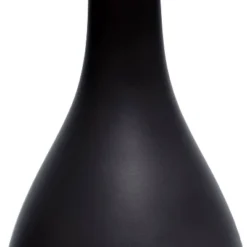 18.11" Traditional Standard Ceramic Dewdrop Table Desk Lamp With Matching Fabric Shade Black - Creekwood Home -Famous Lighting Store GUEST c47c7cbe 64b9 47fd bc65 6e207641e904