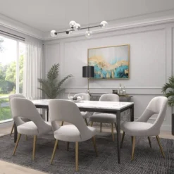 Metal Buffet Lamp With Drum Shade Black - Olivia & May -Famous Lighting Store GUEST c54cd8f7 a48b 431e ac29 944c49b8c61d