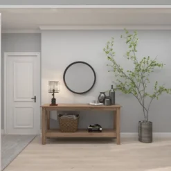 10" X 21" Industrial Accent Lamp With Iron Wire Cage Shade Red/Black - Olivia & May -Famous Lighting Store GUEST c7a39472 bcfd 4573 9395 bea7d8d2b2f6