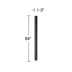 John Timberland Modern Outdoor Direct Burial Post Light Pole Black Cast Aluminum 84" For Post Garden Yard 7 John Timberland Modern Outdoor Direct Burial Post Light Pole Black Cast Aluminum 84" For Post Garden Yard -Famous Lighting Store GUEST c944ce2b cbe7 43e7 bef0 47638069be6e