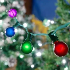 Novelty Lights 25 Feet G30 Globe Outdoor Patio String Lights, Green Wire -Famous Lighting Store GUEST cb2a551a ac12 4d13 917c 61d0a909c796