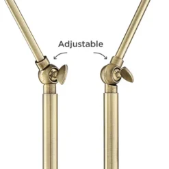 Possini Euro Design Sentry Modern Mid Century Desk Lamp 23" High Black Brass With USB Charging Port LED Adjustable Cone Shade For Bedroom Living Room 10 Possini Euro Design Sentry Modern Mid Century Desk Lamp 23" High Black Brass With USB Charging Port LED Adjustable Cone Shade For Bedroom Living Room -Famous Lighting Store GUEST d3ce9263 7a5c 44b4 9cc2 8c349dada242